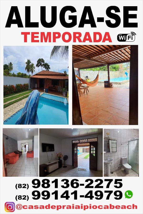 Casa De Praia Ipioca Beach E A Sua Melhor Escolha Em Maceio-Al Eksteriør bilde